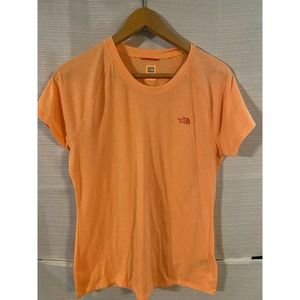 The North Face Womens Orange Short Shirt Large